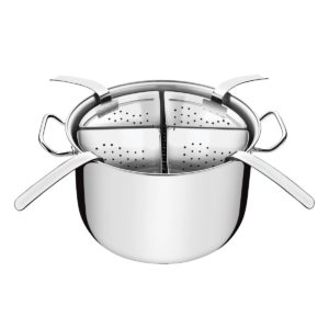 Cocedor de pasta 13.5 lt acero inoxidable