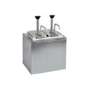 Dispensador de salsas y cremas 2 surtidor